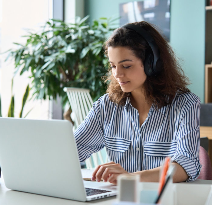 Latin hispanic girl college student